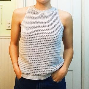 MADEWELL | Open stitch sweater tank